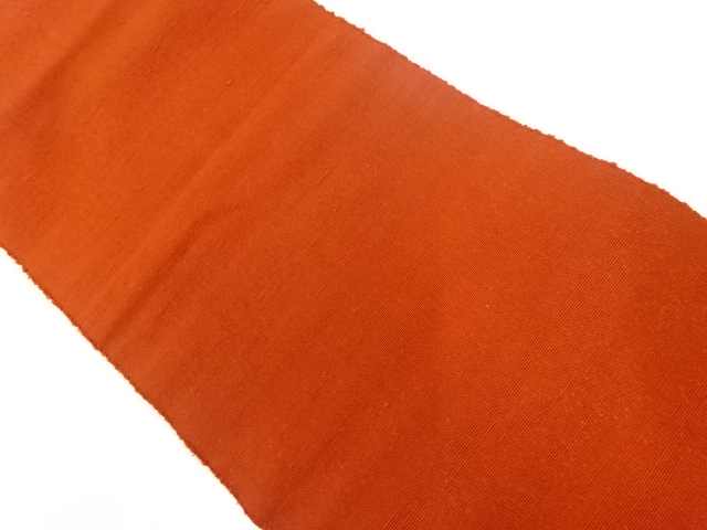 アンティーク　手織り紬名古屋帯